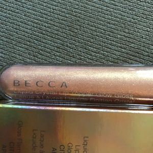 BECCA LIQUID CRYSTAL LIP TOPPER  CITRINE & APRICOT